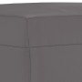 Reposapiés de cuero sintético gris 70x55x41 cm de , Otomanas - Ref: Foro24-349358, Precio: 59,57 €, Descuento: %