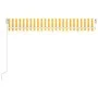 Toldo manual retráctil con LED amarillo y blanco 400x350 m de vidaXL, Toldos - Ref: Foro24-3068983, Precio: 363,38 €, Descuen...