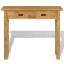 Mesa consola madera de teca maciza 90x30x80 cm de , Mesas auxiliares - Ref: Foro24-244481, Precio: 190,24 €, Descuento: %