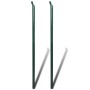 Valla tela metálica con postes acero verde 1x25 m de , Paneles de vallas - Ref: Foro24-140357, Precio: 208,14 €, Descuento: %