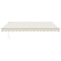 Toldo retráctil aluminio y tela color crema 4,5x3 m de , Toldos - Ref: Foro24-3154429, Precio: 344,04 €, Descuento: %
