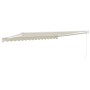 Toldo retráctil aluminio y tela color crema 4,5x3 m de , Toldos - Ref: Foro24-3154429, Precio: 344,04 €, Descuento: %