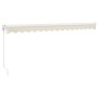 Toldo retráctil aluminio y tela color crema 4,5x3 m de , Toldos - Ref: Foro24-3154429, Precio: 344,04 €, Descuento: %