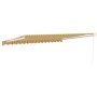 Toldo retráctil aluminio y tela amarillo y blanco 4,5x3 m de , Toldos - Ref: Foro24-3154434, Precio: 312,48 €, Descuento: %
