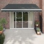Toldo retráctil aluminio y tela gris antracita 3x2,5 m de , Toldos - Ref: Foro24-3154436, Precio: 198,95 €, Descuento: %