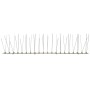 Set de hileras 6 pinchos contra pájaros y palomas 4 filas 3 m de , Repelentes para animales - Ref: Foro24-170233, Precio: 18,...