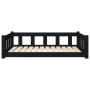 Cama para perros madera maciza de pino negro 105,5x75,5x28 cm de , Camas para perros - Ref: Foro24-820206, Precio: 104,77 €, ...