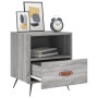 Mesitas noche 2 uds madera ingeniería gris Sonoma 40x35x47,5 cm de , Mesitas de noche - Ref: Foro24-827385, Precio: 54,45 €, ...