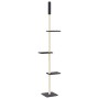 Árbol rascador gatos suelo a techo gris oscuro 267,5-297,5 cm de , Mobiliario para gatos - Ref: Foro24-171707, Precio: 75,23 ...