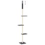Árbol rascador gatos suelo a techo gris oscuro 267,5-297,5 cm de , Mobiliario para gatos - Ref: Foro24-171707, Precio: 75,23 ...
