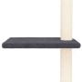 Árbol rascador gatos suelo a techo gris oscuro 267,5-297,5 cm de , Mobiliario para gatos - Ref: Foro24-171707, Precio: 75,23 ...