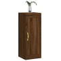 Armario de pared madera ingeniería marrón roble 34,5x34x90 cm de , Aparadores - Ref: Foro24-835025, Precio: 50,80 €, Descuent...