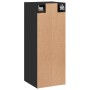 Armario de pared madera de ingeniería negro 34,5x34x90 cm de , Aparadores - Ref: Foro24-835019, Precio: 51,65 €, Descuento: %