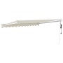 Toldo retráctil automático color crema 3x2,5 m de , Toldos - Ref: Foro24-3154476, Precio: 319,09 €, Descuento: %