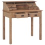 Escritorio de madera maciza de teca 90x50x100 cm de , Escritorios - Ref: Foro24-282851, Precio: 376,49 €, Descuento: %