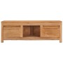 Mueble de TV madera maciza de teca 100x30x35 cm de , Muebles TV - Ref: Foro24-288900, Precio: 166,96 €, Descuento: %