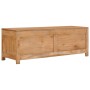 Mueble de TV madera maciza de teca 100x30x35 cm de , Muebles TV - Ref: Foro24-288900, Precio: 166,96 €, Descuento: %