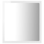 Espejo de baño acrílico blanco brillo 40x8,5x37 cm de , Tocadores de baño - Ref: Foro24-804913, Precio: 30,29 €, Descuento: %