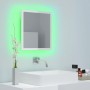 Espejo de baño acrílico blanco brillo 40x8,5x37 cm de , Tocadores de baño - Ref: Foro24-804913, Precio: 30,29 €, Descuento: %