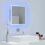 Espejo de baño acrílico blanco brillo 40x8,5x37 cm de , Tocadores de baño - Ref: Foro24-804913, Precio: 30,29 €, Descuento: %
