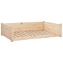 Cama para perros madera maciza de pino 105,5x75,5x28 cm de , Camas para perros - Ref: Foro24-821462, Precio: 88,17 €, Descuen...