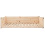 Cama para perros madera maciza de pino 105,5x75,5x28 cm de , Camas para perros - Ref: Foro24-821462, Precio: 88,17 €, Descuen...