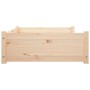 Cama para perros madera maciza de pino 105,5x75,5x28 cm de , Camas para perros - Ref: Foro24-821462, Precio: 88,17 €, Descuen...