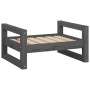 Cama para perros madera maciza de pino gris 55,5x45,5x28 cm de , Camas para perros - Ref: Foro24-821469, Precio: 31,44 €, Des...