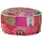 Puf redondo de pachtwork algodón hecho a mano 40x20 cm rosa de , Otomanas - Ref: Foro24-246574, Precio: 50,67 €, Descuento: %