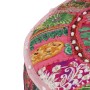 Puf redondo de pachtwork algodón hecho a mano 40x20 cm rosa de , Otomanas - Ref: Foro24-246574, Precio: 50,67 €, Descuento: %
