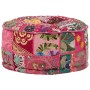 Puf redondo de pachtwork algodón hecho a mano 40x20 cm rosa de , Otomanas - Ref: Foro24-246574, Precio: 50,67 €, Descuento: %