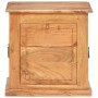 Baúl de madera maciza de acacia 40x40x40 cm de , Baúles de almacenamiento - Ref: Foro24-289649, Precio: 140,08 €, Descuento: %