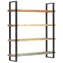 Estantería de 4 niveles madera maciza reciclada 160x40x180 cm de , Librerías y estanterías - Ref: Foro24-321067, Precio: 459,...