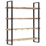 Estantería de 4 niveles madera maciza reciclada 160x40x180 cm de , Librerías y estanterías - Ref: Foro24-321067, Precio: 459,...