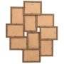 Marco collage para fotos 10x(10x15 cm) marrón claro MDF de , Marcos para fotos - Ref: Foro24-332776, Precio: 28,91 €, Descuen...