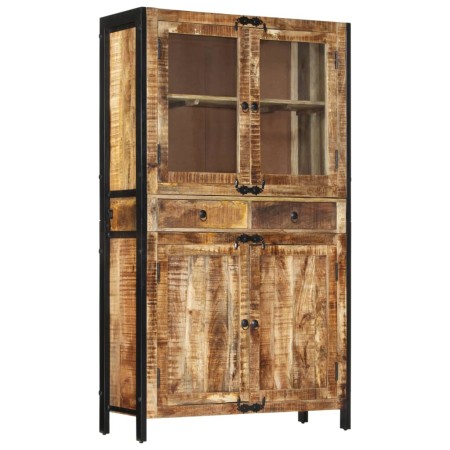 Aparador de madera maciza de mango sin tratar 100x40x175 cm de , Aparadores - Ref: Foro24-351709, Precio: 734,68 €, Descuento: %