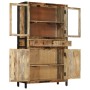 Aparador de madera maciza de mango sin tratar 100x40x175 cm de , Aparadores - Ref: Foro24-351709, Precio: 734,68 €, Descuento: %