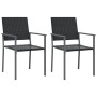 Juego de comedor para jardín 3 piezas ratán sintético y acero de , Conjuntos de jardín - Ref: Foro24-3187019, Precio: 172,27 ...