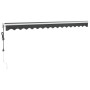 Toldo retráctil automático gris antracita 4x3 m de , Toldos - Ref: Foro24-3154488, Precio: 451,62 €, Descuento: %