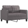 Juego de sofás con cojines 2 piezas cuero sintético gris de , Sofás - Ref: Foro24-3201370, Precio: 412,43 €, Descuento: %