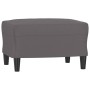 Juego de sofás con cojines 3 piezas cuero sintético gris de , Sofás - Ref: Foro24-3201415, Precio: 472,11 €, Descuento: %