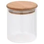 Tarros de almacenaje con tapa de bambú 6 unidades 600 ml de vidaXL, Botes de galletas - Ref: Foro24-150694, Precio: 42,35 €, ...
