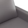Juego de sofás con cojines 3 piezas cuero sintético gris de , Sofás - Ref: Foro24-3201415, Precio: 472,11 €, Descuento: %