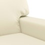 Juego de sofás con cojines 2 piezas cuero sintético color crema de , Sofás - Ref: Foro24-3201925, Precio: 480,70 €, Descuento: %