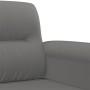 Juego de sofás con cojines 2 piezas tela microfibra gris oscuro de , Sofás - Ref: Foro24-3202352, Precio: 602,42 €, Descuento: %