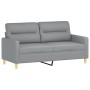 Juego de sofás con cojines 3 piezas tela gris claro de , Sofás - Ref: Foro24-3201592, Precio: 497,90 €, Descuento: %