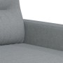 Juego de sofás con cojines 3 piezas tela gris claro de , Sofás - Ref: Foro24-3201592, Precio: 497,90 €, Descuento: %