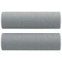 Juego de sofás con cojines 3 piezas tela gris claro de , Sofás - Ref: Foro24-3201592, Precio: 497,90 €, Descuento: %