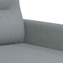 Juego de sofás con cojines 2 piezas tela gris claro de , Sofás - Ref: Foro24-3201616, Precio: 497,53 €, Descuento: %