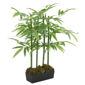 Árbol de bambú artificial con 240 hojas verde 80 cm de , Flora artificial - Ref: Foro24-358996, Precio: 52,77 €, Descuento: %